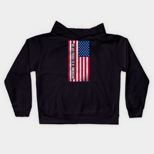 We Are Proud to be American Kids Hoodie